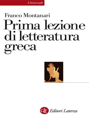 cover image of Prima lezione di letteratura greca